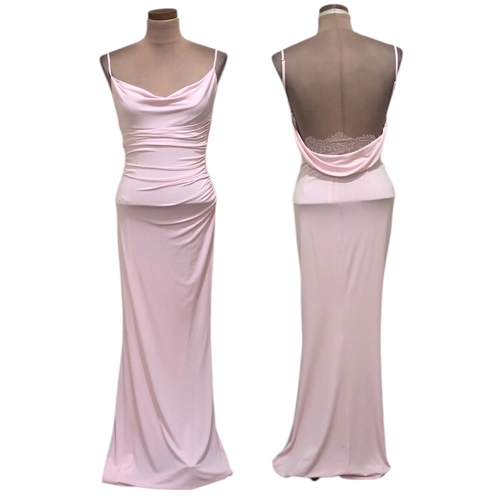 NWT Katie May Surreal Maxi Dress Size Small Blush Pink